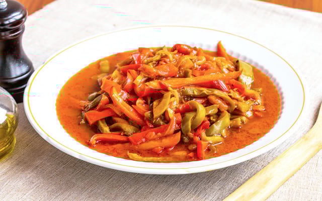 Piperade au Monsieur Cuisine