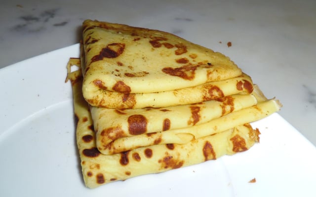 Crêpes au rhum rapides