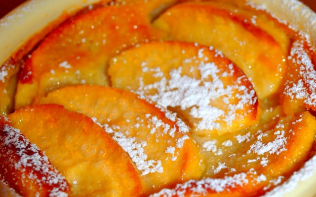 Clafoutis pomme-citron