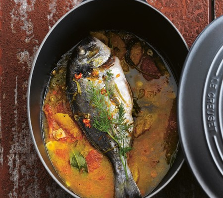 Dorade aux agrumes