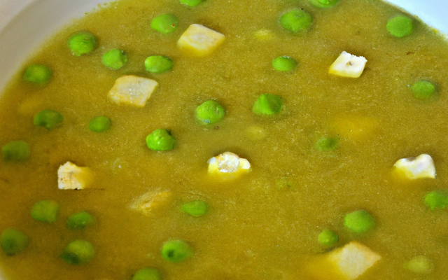 Potage aux pois cassés