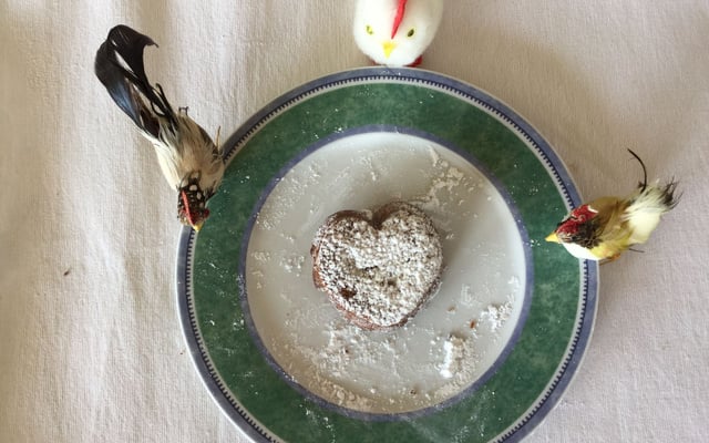 Coulant au chocolat noir