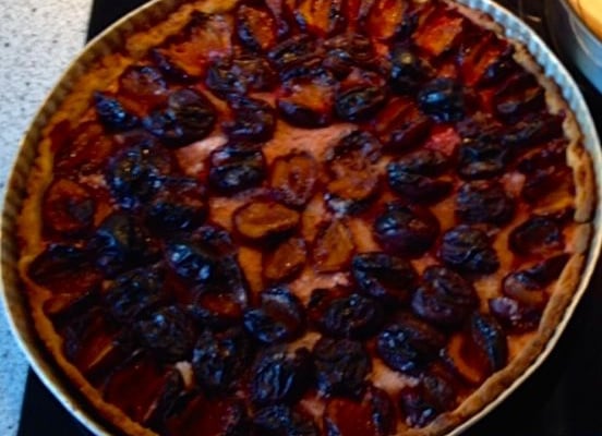 Tarte aux prunes de Maman