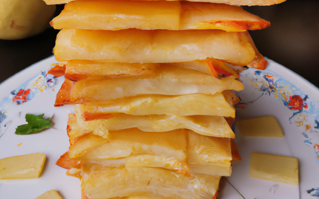 Millefeuilles de pommes de terre