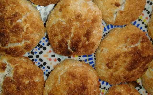 Congolais à la noix de coco