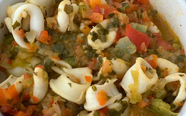 Calamars à la basquaise