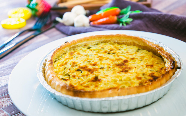 Tarte au saumon fumé facile