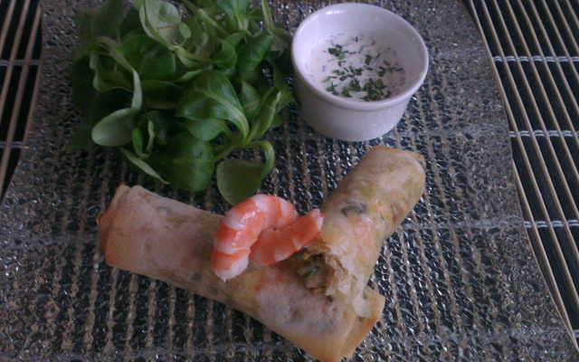 Croustillant de poireaux fraicheur océane