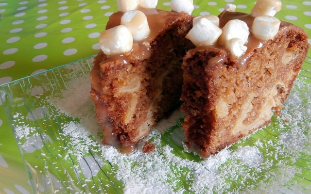 Gâteau québecois aux pommes