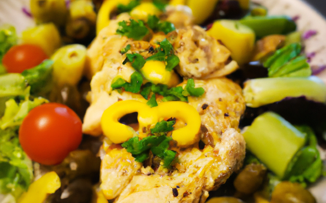 Poulet façon niçoise