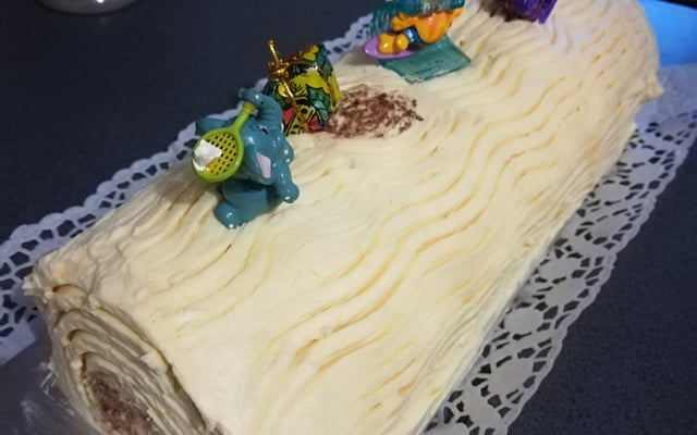 La véritable bûche de Noël