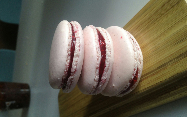 Macarons Framboises