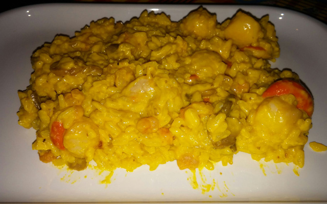 Risotto royal aux Saint-Jacques