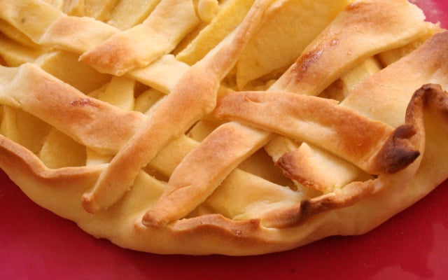 Tarte aux pommes minute