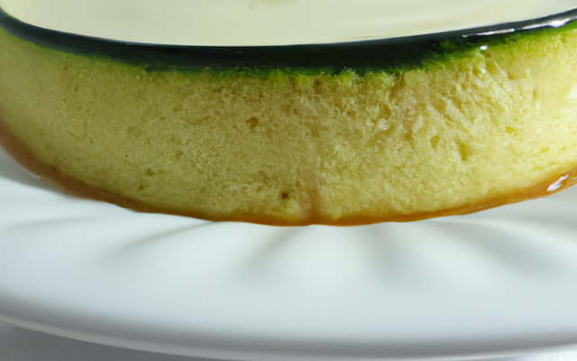 Flan sucré à la courgette