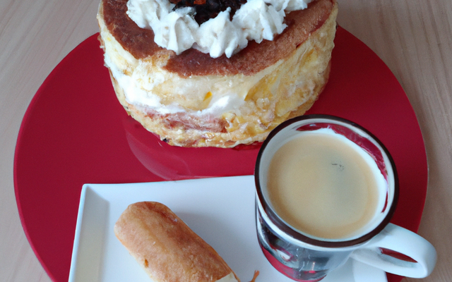 Charlotte au mascarpone et café