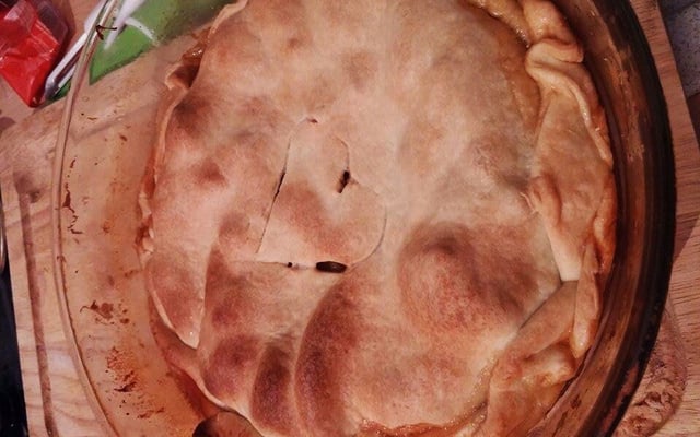 Tarte tatin au sucre vanillé