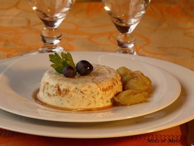 Terrine de girolles et sa compotée de raisins