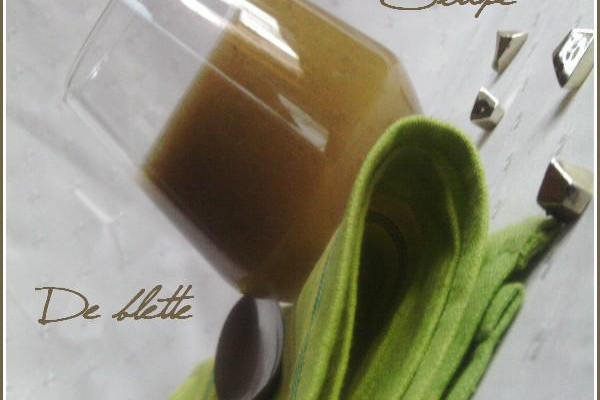 Soupe de blette