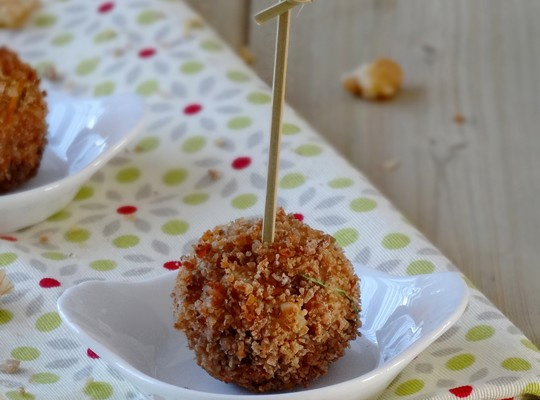 Boulettes végétales de champignons et butternut automnales