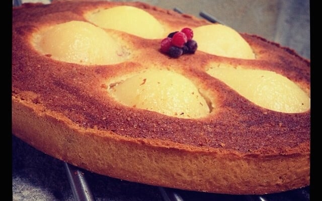 Tarte maison aux poires