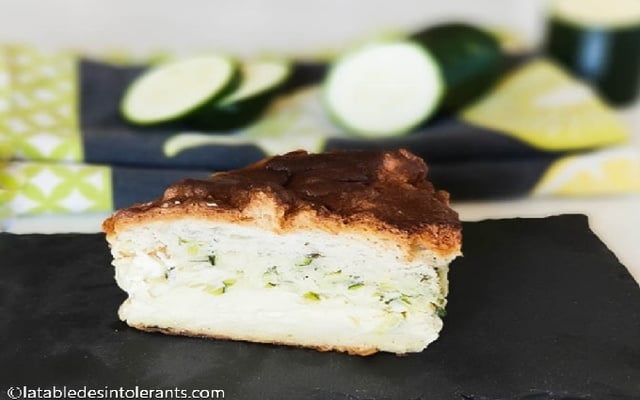 Gâteau aux courgettes sans gluten et sans lactose