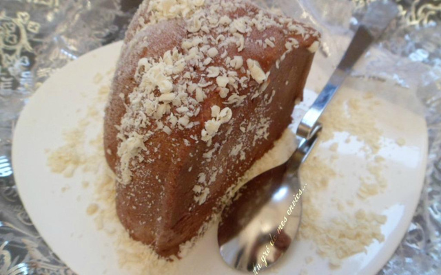 Bombe glacée au chocolat noir