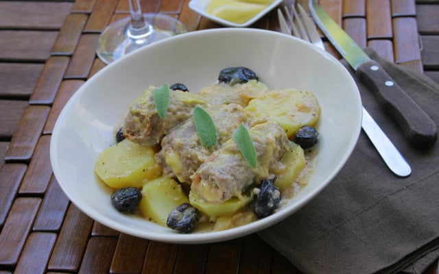 Roulades de viande farcies à la moutarde