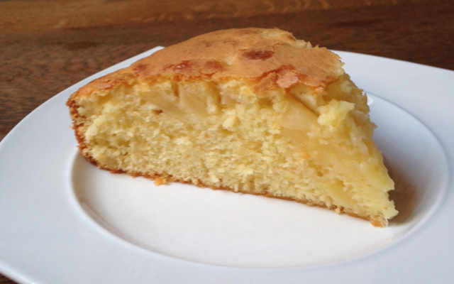 Gâteau au yaourt et pointe de vanille ou rhum