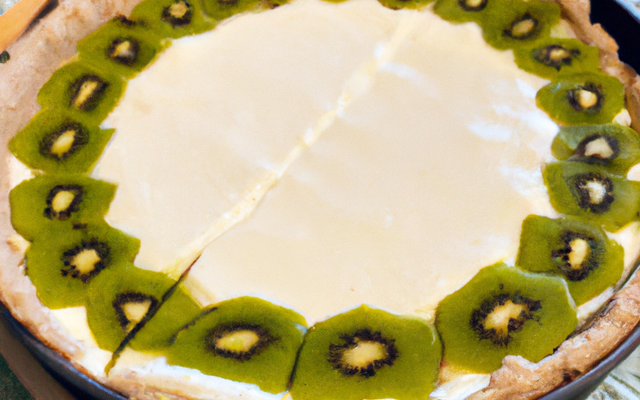 Cheesecake au kiwi au thermomix