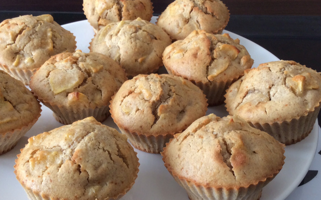 Muffins pommes et cannelle