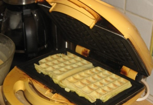 Pâte à gaufres rapide