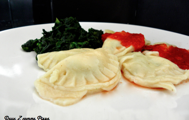 Demi-Lunes Apinards et Ricotta