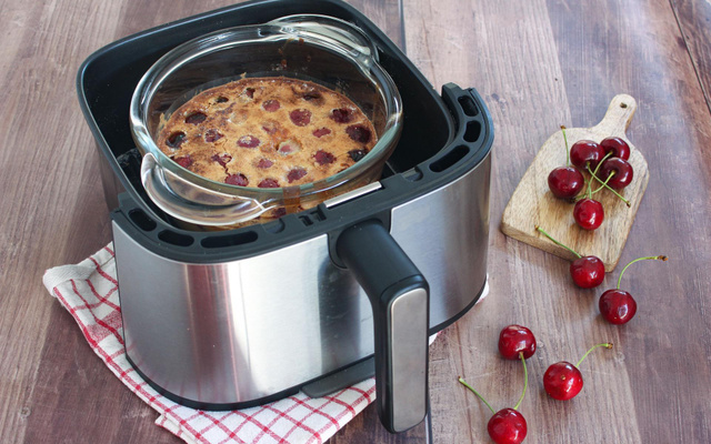 Clafoutis aux cerises au Air Fryer