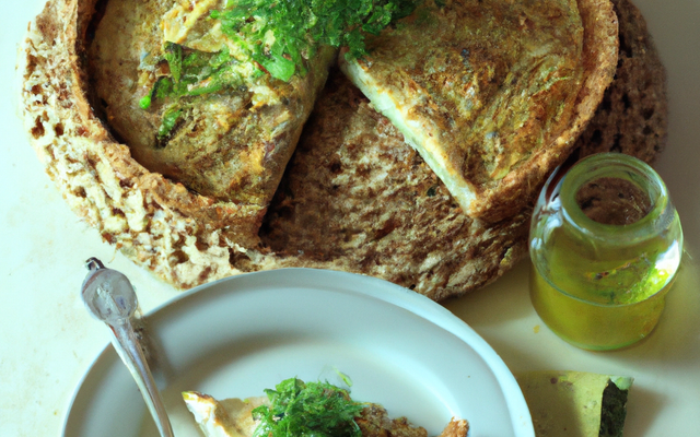 Tarte au poisson et à la faisselle