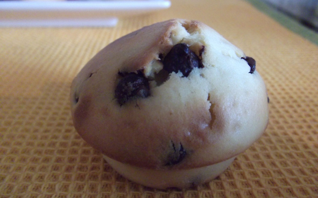Muffins aux pépites de chocolat économiques et bons