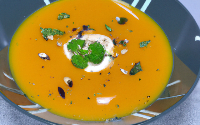 Soupe au potiron express