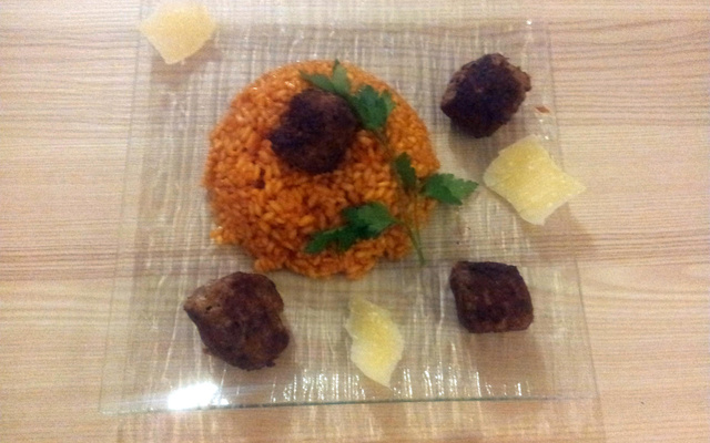 Risotto façon bolognaise