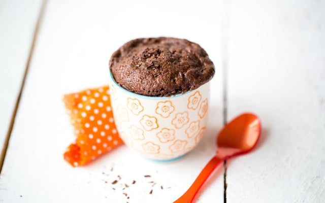 Mugcakes au chocolat fondant