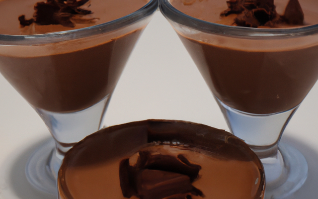 Mousse au chocolat délicieuse et vite faite