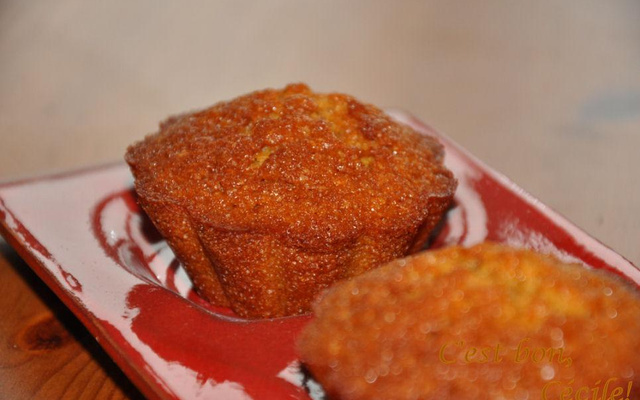 Financier au caramel au beurre salé