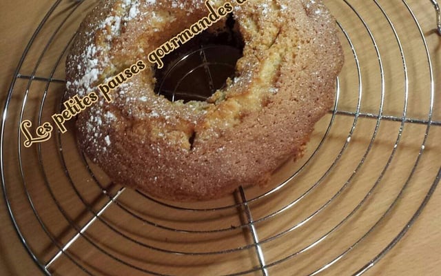 Biscuit noisettine et chocolat marbré