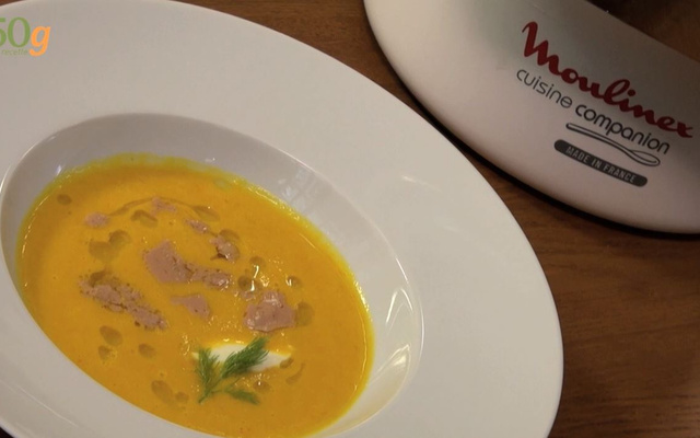 Crème de potimarron  au Companion