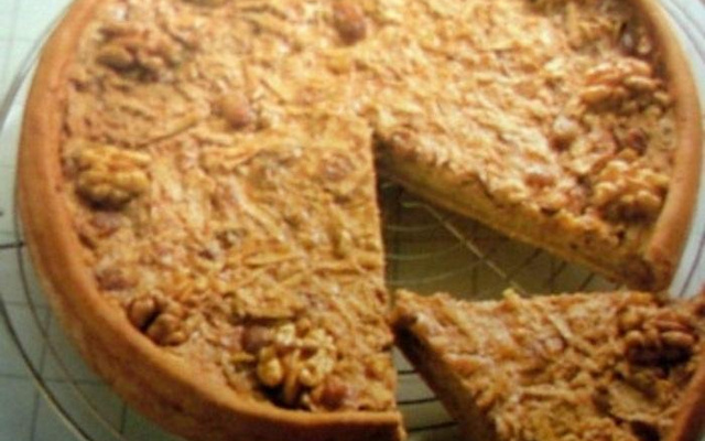 Moelleux aux pommes et aux noix