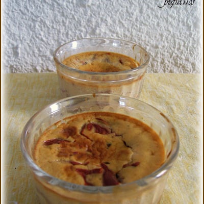 Petits flans aux poivrons del piquillo