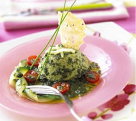 Mousseline de courgettes