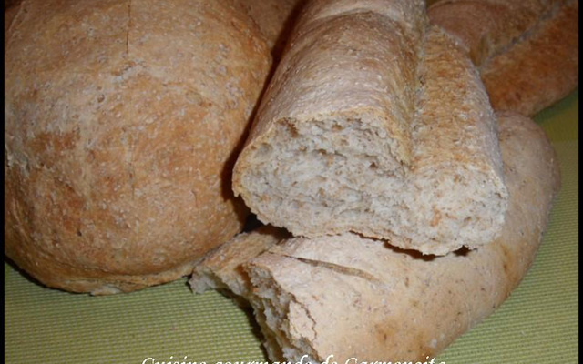 Pains aux céréales intégrales