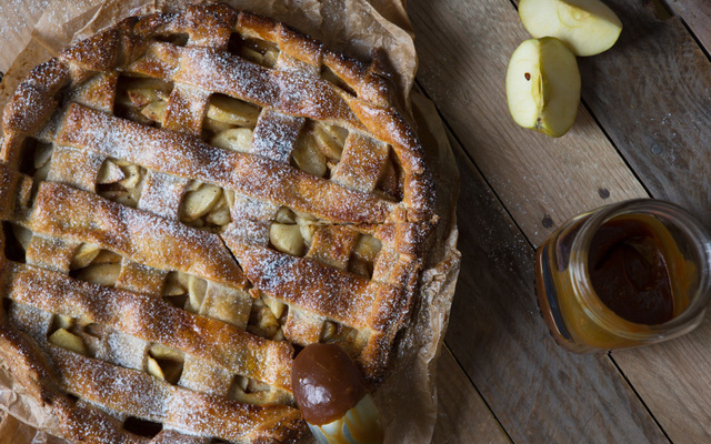 Apple pie caramel et beurre salé