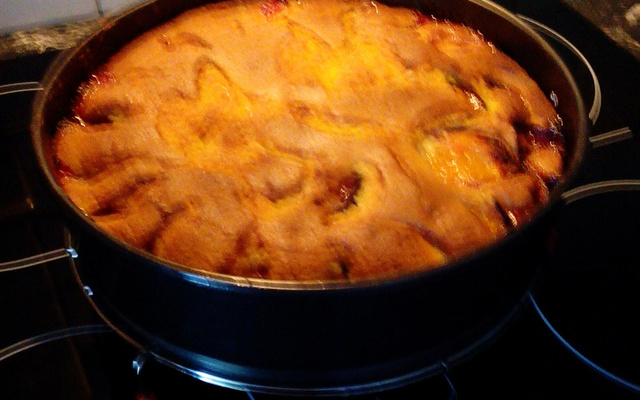 Cake gourmand aux prunes