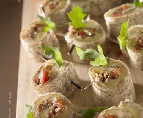 Makis pain de mie et fromage à raclette Richesmonts